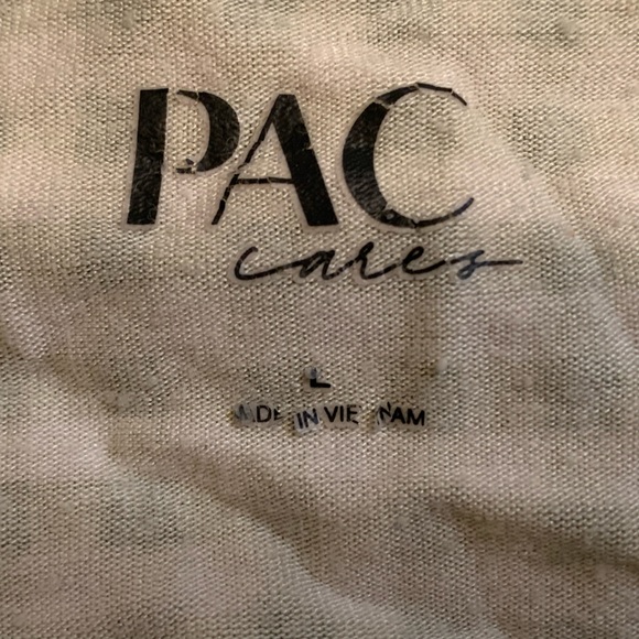PAC crop top. 95% Rayon 5% Spandex blend - Picture 3 of 5
